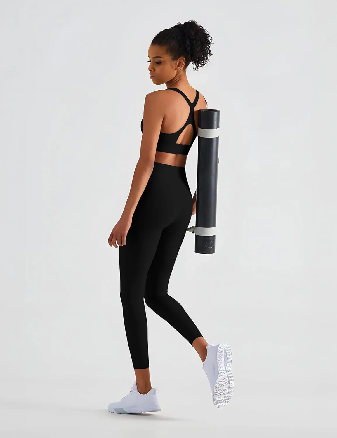 3 Pack Leggings for Women High Waisted No See-Through Tummy Control Soft Yoga Pants Womens Workout Athletic Running Leggings