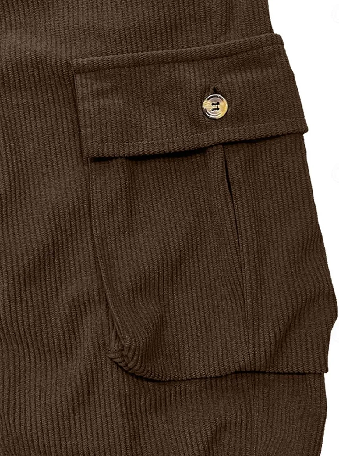 ADHOWBEW Men Cargo Pants Relaxed Fit Stretch Waterproof Construction Hiking Elastic Waist Trousers