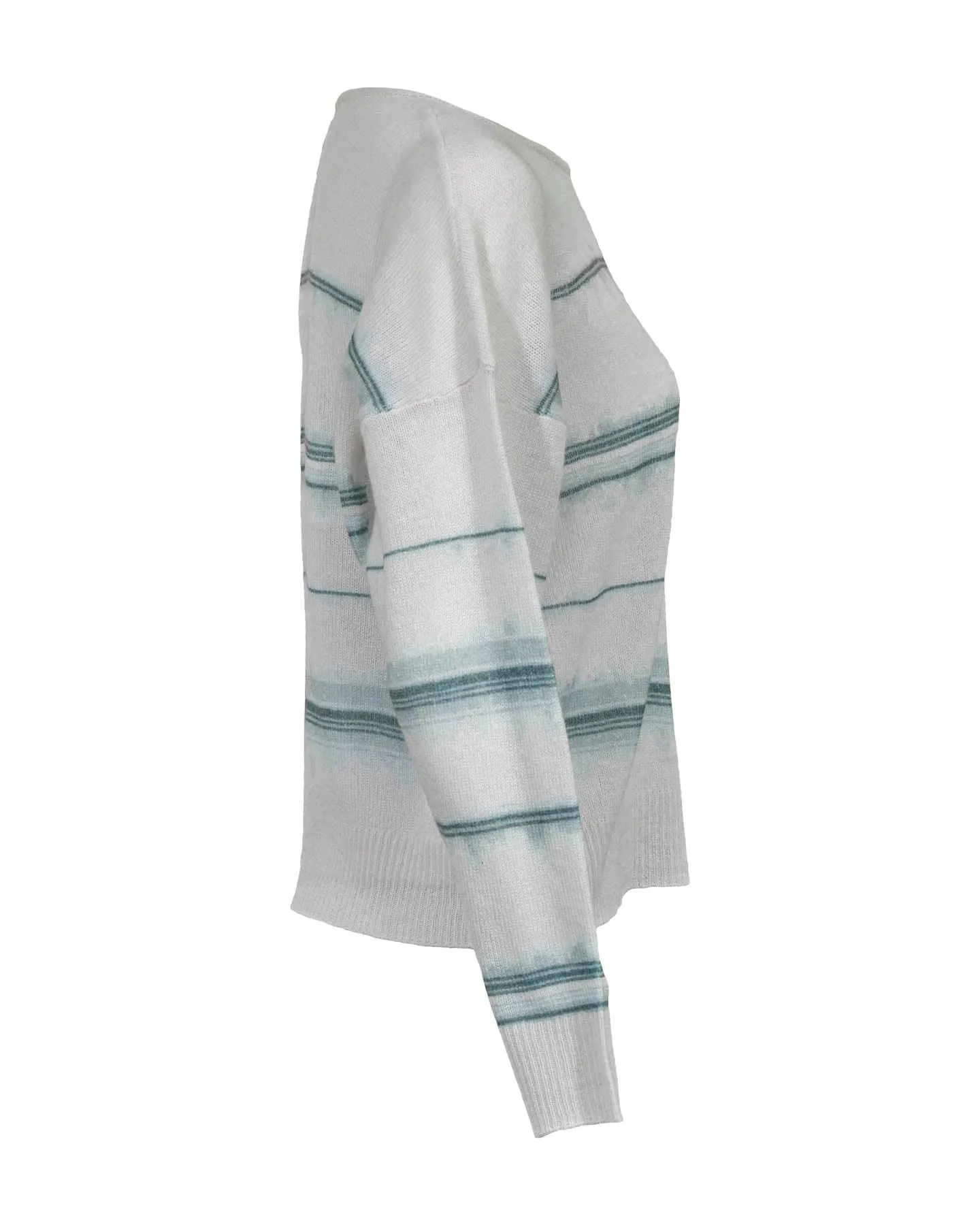 Azalea Cashmere Stripe Pullover
