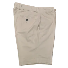 Charleston Khakis Washed Poplin Short, Flat Front, Regular Rise