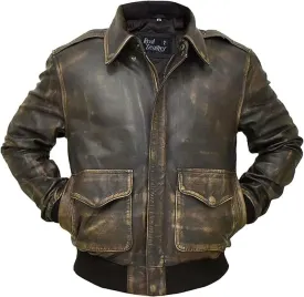 G1 Military RAF Aviator WWII Pilot Bomber Jacket for Men - Men's Original Lambskin Bomber Jacket