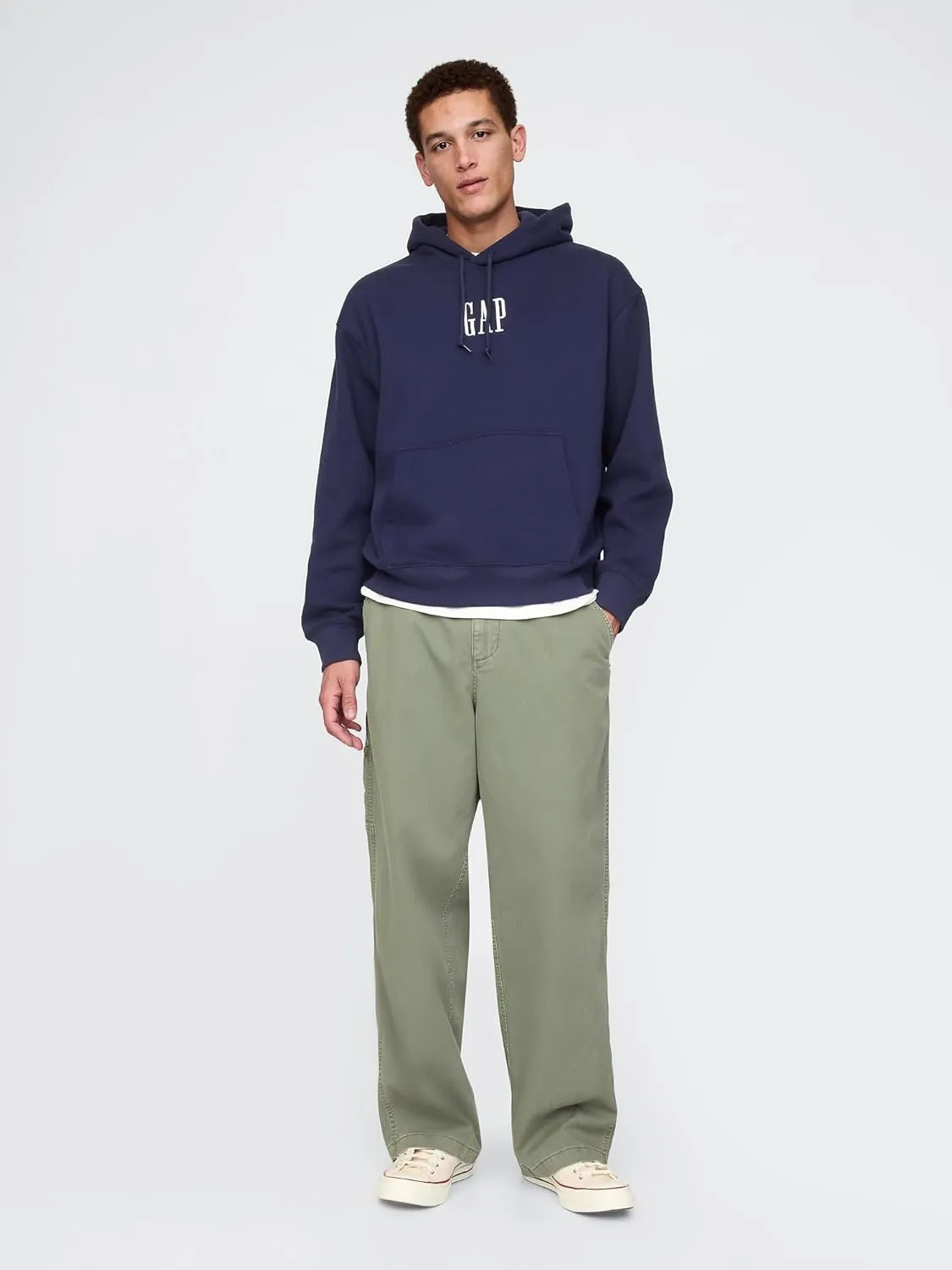 GAP Men's Logo Corp Hoodie