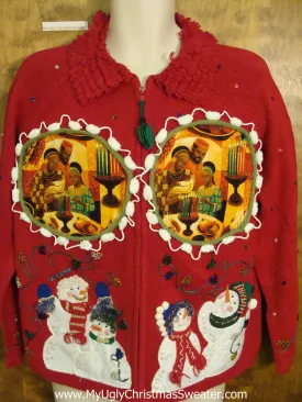 Kwanzaa Themed Best Ugly Christmas Sweater