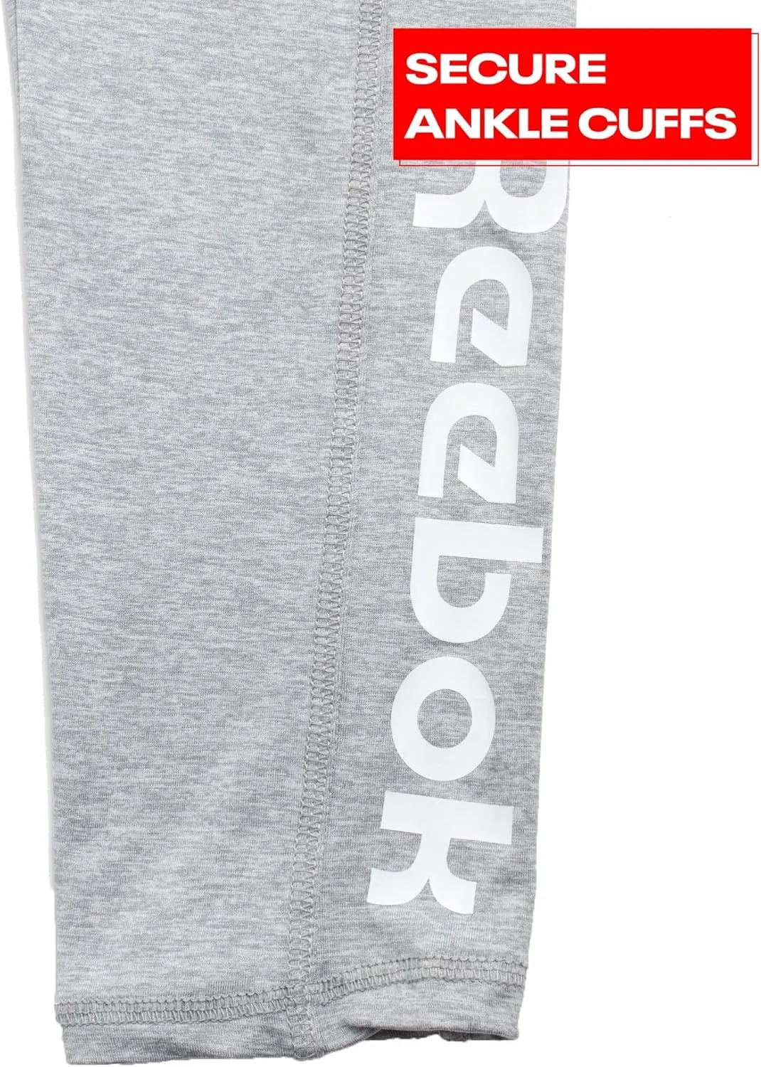Reebok Girls' Leggings - 2 Pack Active Performance Sports Tights (Size: 7-16)