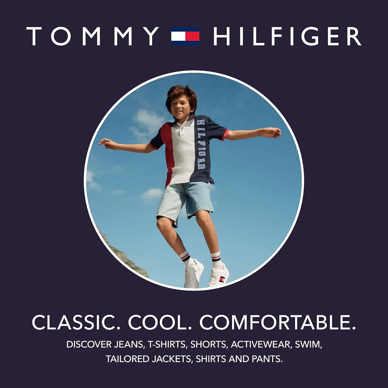Tommy Hilfiger Boy's Short Sleeve Fashion Polo Shirt