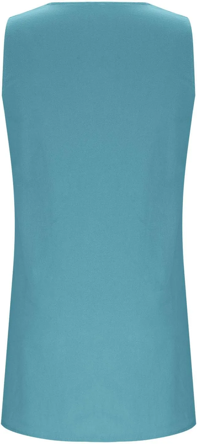 Women's Sleeveless Linen Shift Dress 2025 Summer Plain Casual Beach Dresses Solid Long Tank Sundress Vacation Outfits