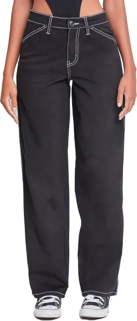 YMI Jeans Women's High Rise Carpenter Straight Leg Pants